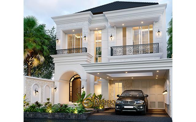 Mrs. Suci Classic Modern House 2 Floors Design - Depok, Jawa Barat