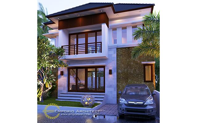 Mrs. Aik Villa Bali House 2 Floors Design - Denpasar, Bali