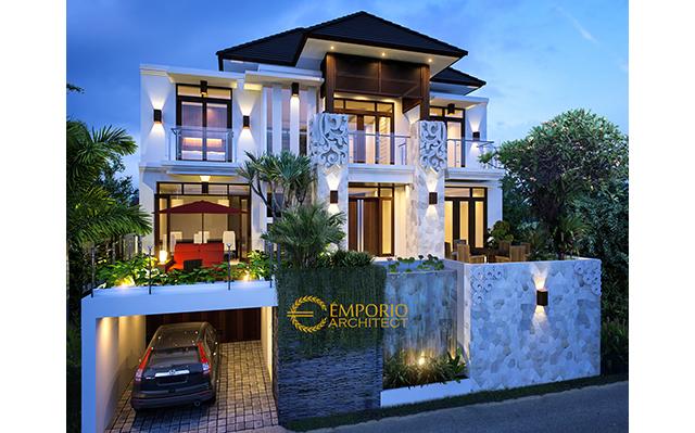 Mrs. Irma Simbolon Villa Bali House 3 Floors Design - Jakarta