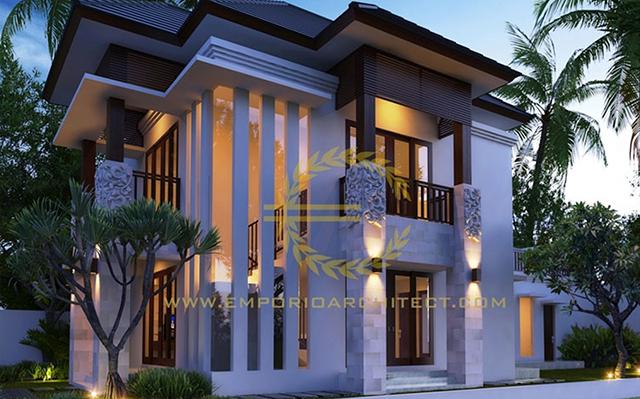 Mrs. Yunita Villa Bali House 2 Floors Design - Denpasar, Bali