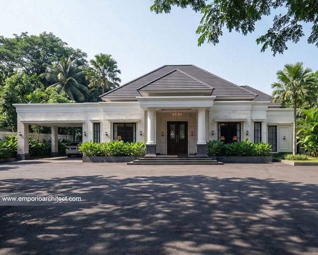 Mr. KLT Classic House 1 Floor Design - Garut, Jawa Barat