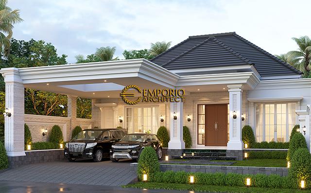 Mr. Irman Classic House 1 Floor Design - Bacan, Maluku
