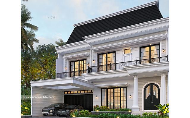 Mr. Daniel Classic House 2 Floors Design - Surabaya