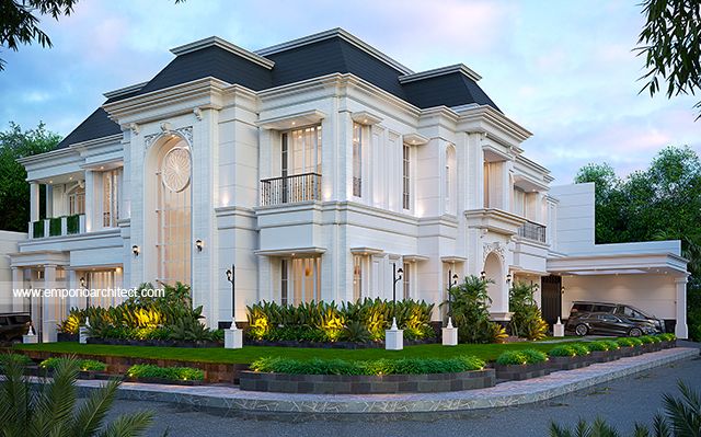 Mr. RYN Classic House 2 Floors Design - Jakarta Timur