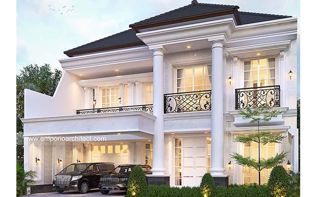 Desain Rumah Klasik 2 Lantai Bapak ATT 1362 di  Semarang, Jawa Tengah