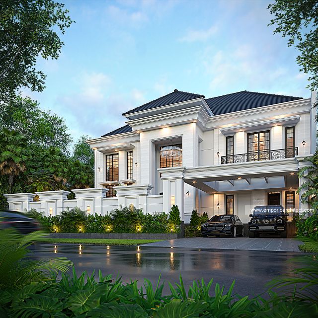 Mrs. BTT Classic House 2 Floors Design - Kuningan, Jawa Barat