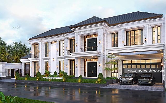 Mr. Daniel Danuta Kurniawan II Classic House 2 Floors Design - Jakarta Selatan