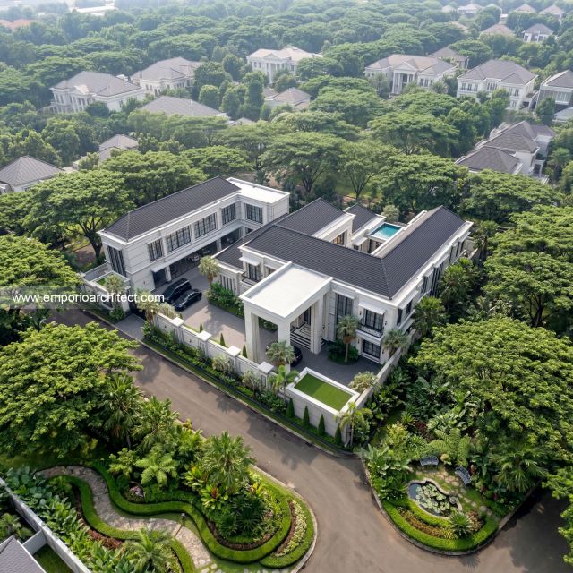 Mr. HDT 2359 Classic House 2 Floors Design - Medan