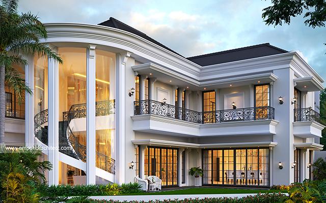 Mr. AR 2034 Classic House 2 Floors Design - Batam