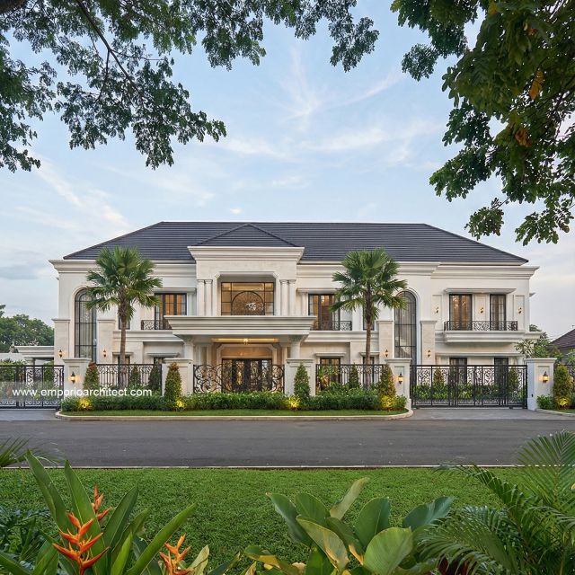 Mr. ALJ 2286 Classic House 2 Floors Design - Kalimantan Timur