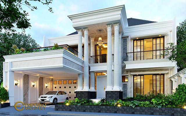 Mrs. Sari Classic House 2 Floors Design - Makassar, Sulawesi Selatan