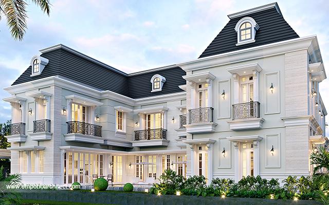 Desain Rumah Klasik 2 Lantai Mr. ABR 1475 di  Putrajaya, Malaysia