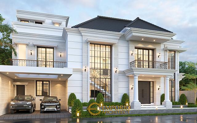 Mr. Toni Classic House 2.5 Floors Design - Medan, Sumatera Utara