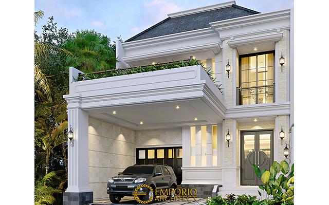 Mrs. Winta II Classic House 2.5 Floors Design - Bekasi, Jawa Barat