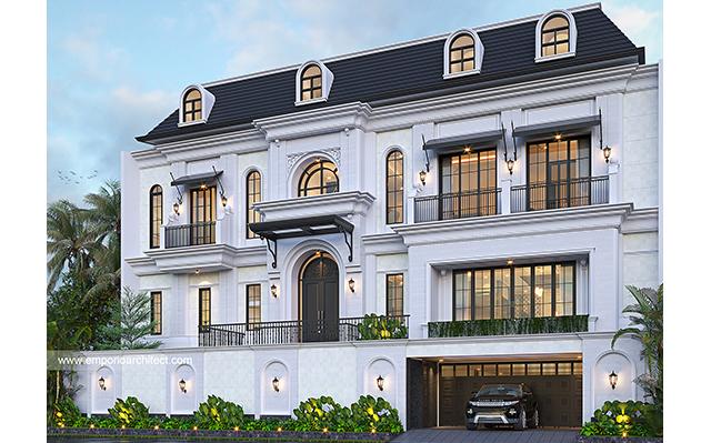 Mr. RDY 1458 Classic House 3 Floors Design - Bintaro, Tangerang Selatan