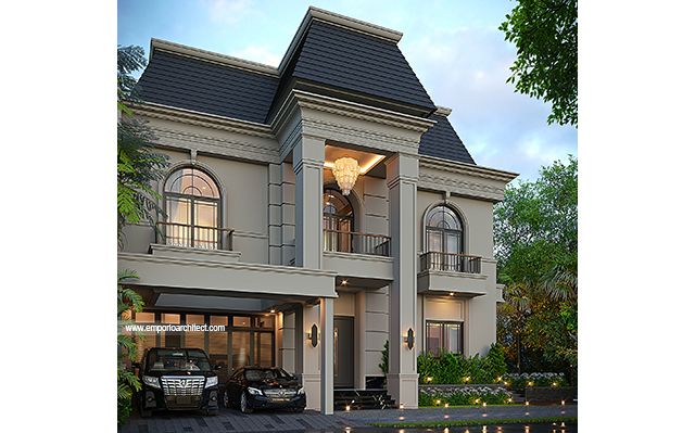 Mrs. PTR 1892 Classic House 3 Floors Design - Alam Sutera, Tangerang