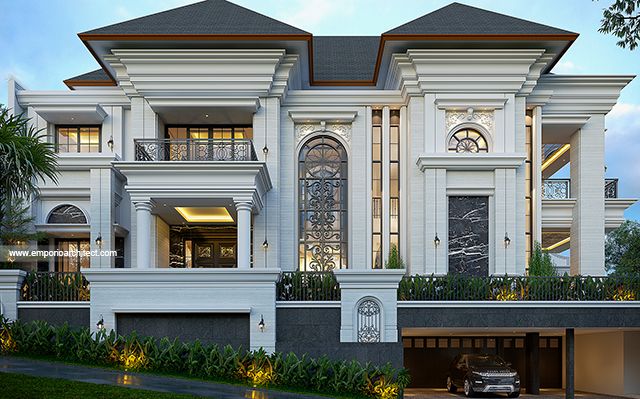 Mrs. I Classic House 3 Floors Design - Jakarta Selatan
