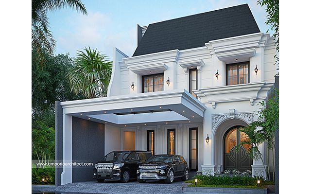 Mr. YSR 1839 Mediterranean House 3 Floors Design - Jakarta Timur