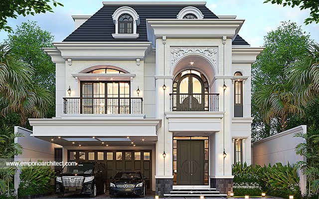 dr. Sampan 1717 B. Classic House 3 Floors Design - Pontianak