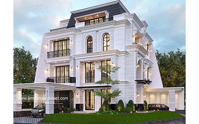 Mr. IIT 1329 Classic House 3 Floors Design - Jakarta