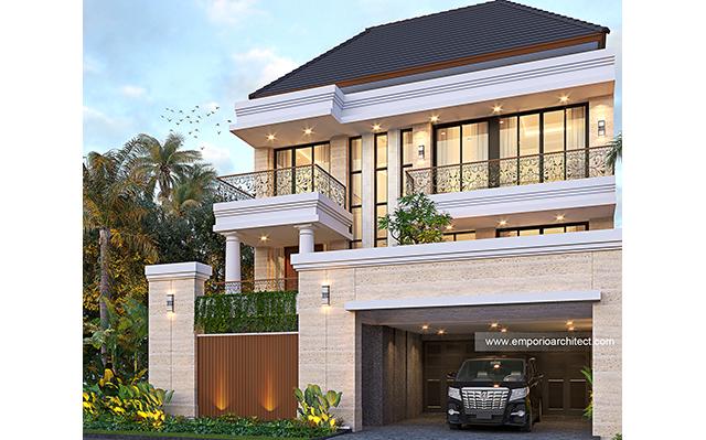 Mr. JMM Classic House 3 Floors Design - Surabaya