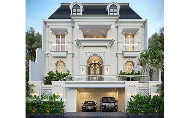 Mr. WLL 1607 Classic House 3 Floors Design - BSD, Tangerang Selatan