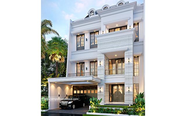 Mr. Jimmy Classic House 3 Floors Design - Jakarta