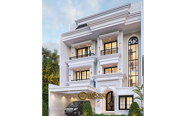 Mrs. IWT Classic House 3.5 Floors Design - Tebet, Jakarta Selatan