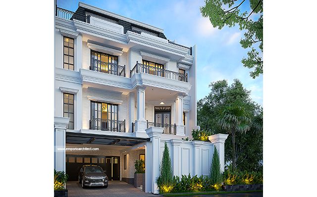 Mrs. AO 1853 Classic House 4 Floors Design - Jakarta Barat