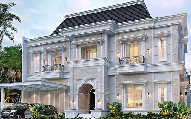 Mr. IGS 1398 Classic Modern House 2 Floors Design - BSD, Tangerang Selatan