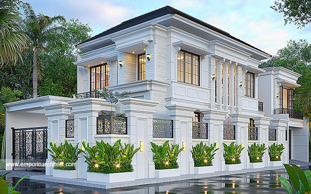 Mr. HDI 1534 Classic Modern House 2 Floors Design - Jakarta