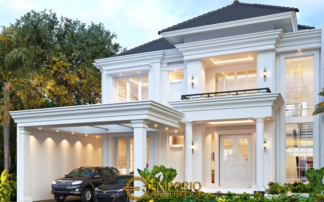 Mr. Deni Classic Modern House 2 Floors Design - Blitar, Jawa Timur