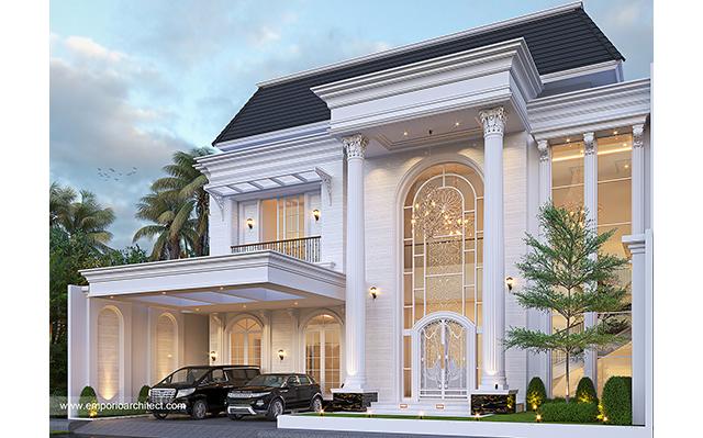 Mr. SD 2057 Classic Modern House 2 Floors Design - Jakarta