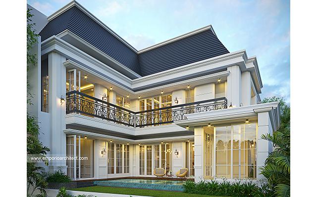 Mrs. NKE 1465 Classic Modern House 3 Floors Design - Jakarta Selatan