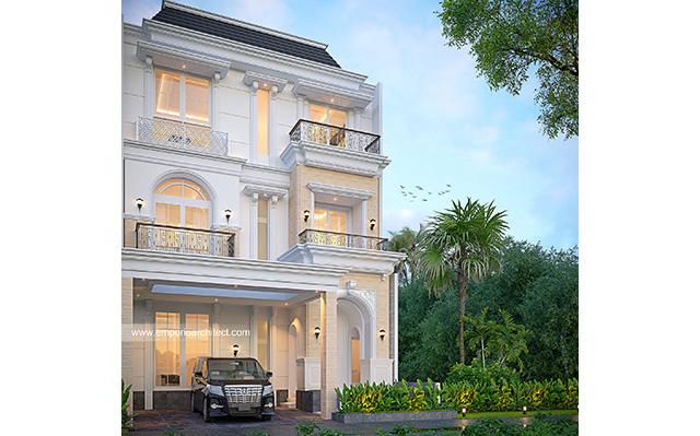 Mr. PLS 1531 Classic Modern House 3 Floors Design - Jakarta