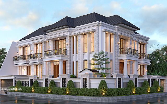 Mr. SRT 1278 Classic Modern House 3.5 Floors Design - Bandung