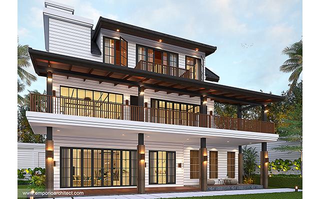 Mr. Agung Partha II Colonial House 3 Floors Design - Karangasem, Bali