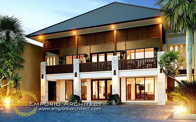 Mr. Anton Villa Bali Restaurant 2 Floors Design - Surabaya