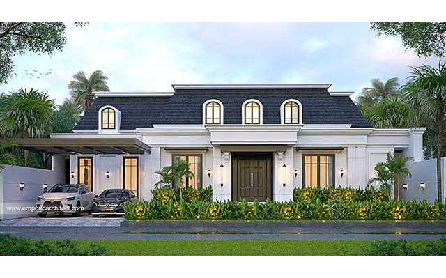 Mr. YNR 2050 Mediterranean House 1 Floor Design - Banyuwangi, Jawa Timur