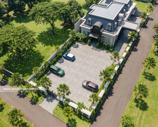 Desain Rumah Mediteran 1 Lantai Ibu IRN 2365 di  Banjarbaru, Kalimantan Selatan