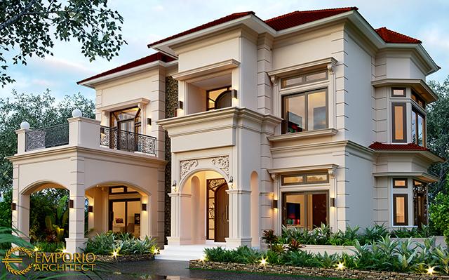 Mrs. Yeni Mediterranean House 2 Floors Design - Bandung, Jawa Barat