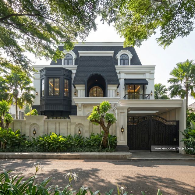 Desain Rumah Mediteran 2 Lantai Bapak ADH di  Pekalongan, Jawa Tengah