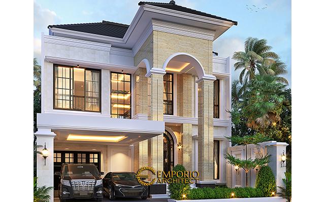 Mr. Royke Poluakan Mediterranean House 2 Floors Design - BSD, Tangerang Selatan, Banten