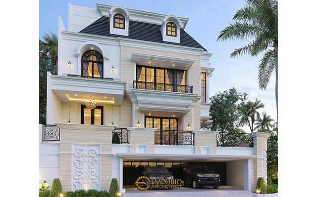 Mrs. EL 1085 Mediterranean House 4 Floors Design - Jakarta Utara