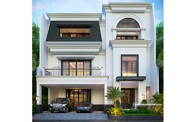 Mr. STH 1981 Mediterranean Classic House 4 Floors Design - Jakarta