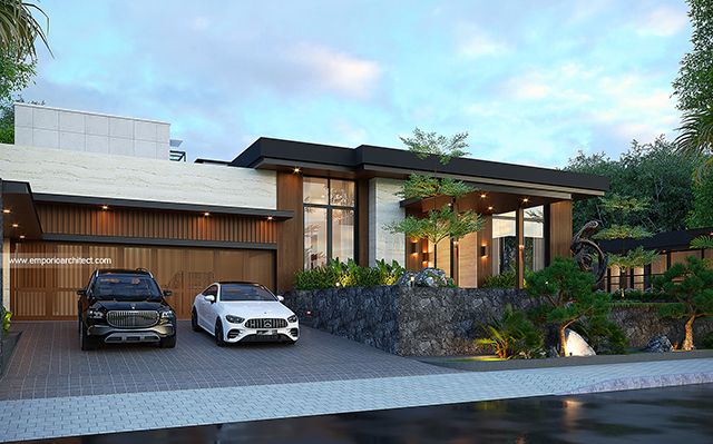 Mr. YP Modern House 2 Floors Design - Balikpapan