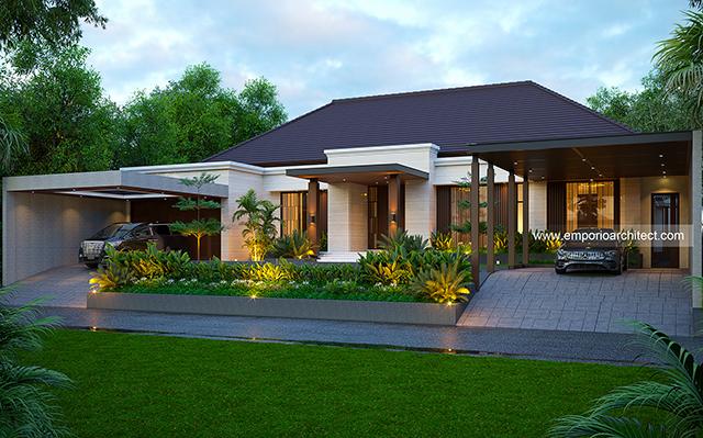 Mrs. OT 1661 Modern House 1 Floor Design - Semarang