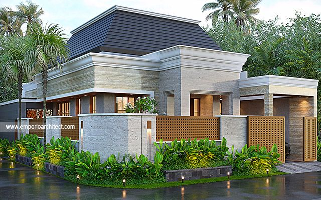 Mr. RLD 2049 Modern House 1 Floor Design - Jakarta Timur