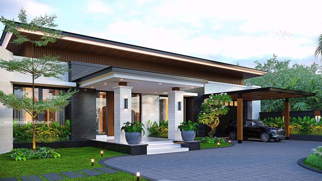 Mr. RDY II Modern House 1 Floor Design - Kalimantan Tengah