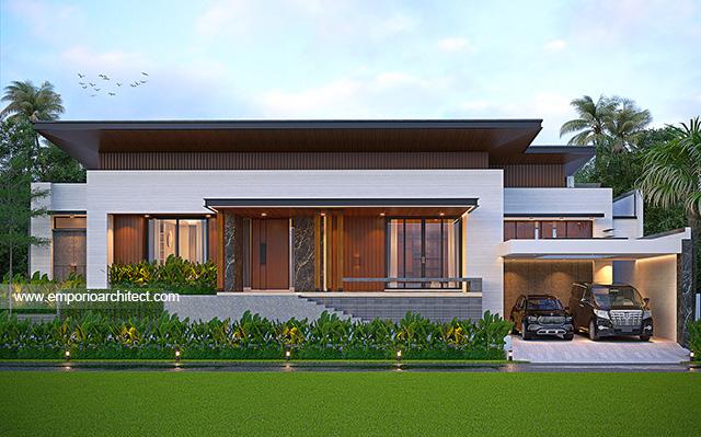 Mrs. MHL 1646 Modern House 1 Floor Design - Semarang
